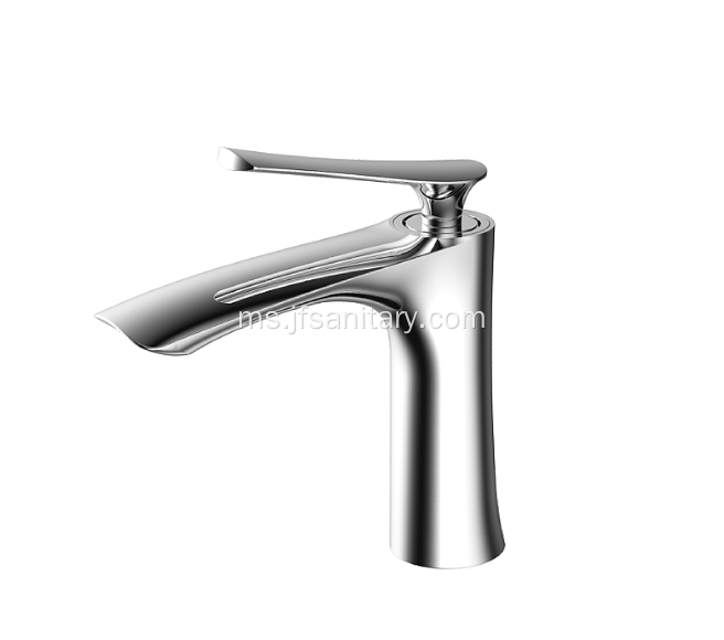 Hot Jual Brass Modern Basin Faucet Chrome