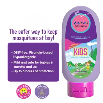 DEET-Free Hypoallergenic Kids Mosquito Repellent Lotion