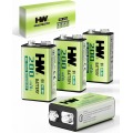 HW 鎳氫充電 9V 電池 200mAh