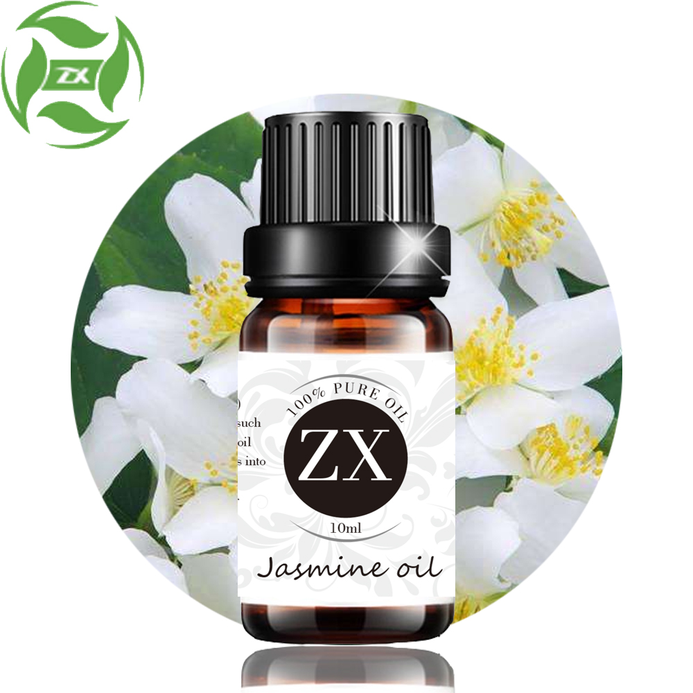 100% puro e natural óleo essencial de jasmim para diminuir as estrias e cicatrizes, aumentar a elasticidade da pele