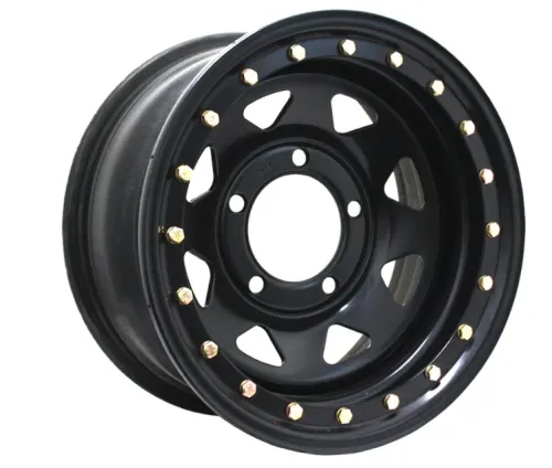 17x10 Matt Black 4x4 Off Road Wheel Rim