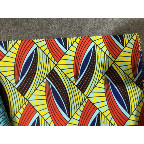 Wax Print Garments Polyester Fabric