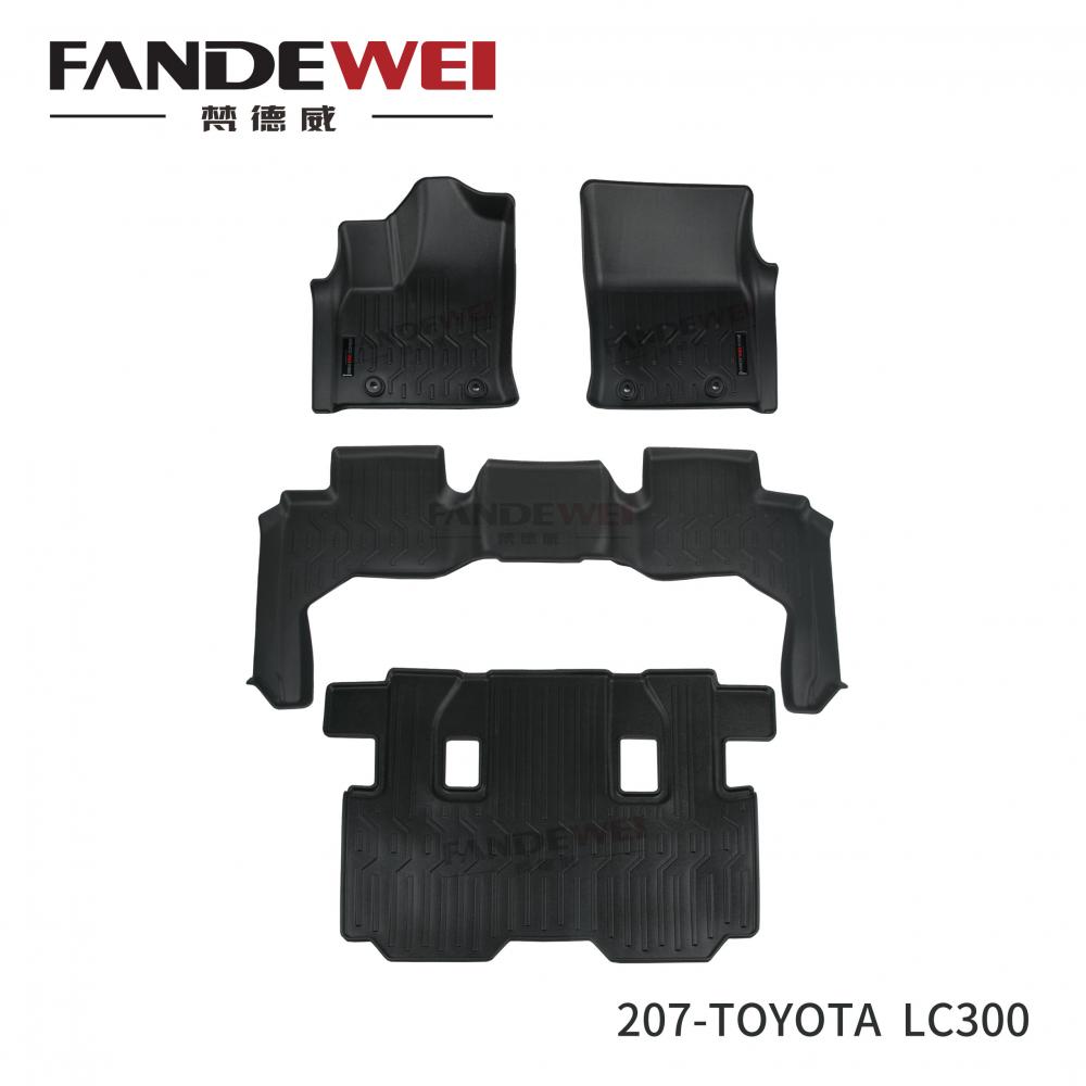 3D car mats for TOYOTA LC300