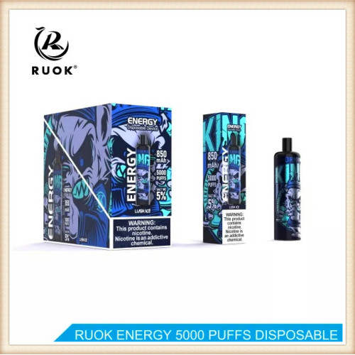 POD descartável Ruok Energy 5000 Puffs