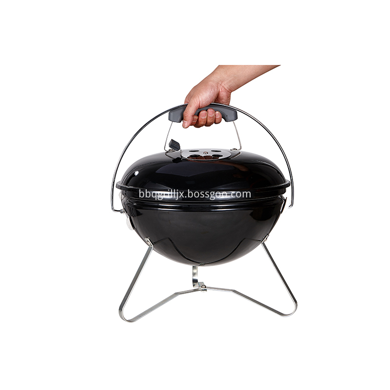 Smokey Joe Premium 14 Inch Portable Charcoal Grill With Handle