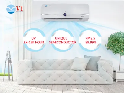 240V compatible 95w air filter for PM2.5 eliminate gases odors chemicals