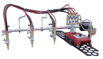 High Efficiency Multi Heads Straight Gas Cutter