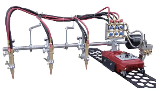 High Efficiency Multi Heads Straight Gas Cutter
