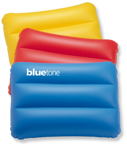 Almohada inflable de playa