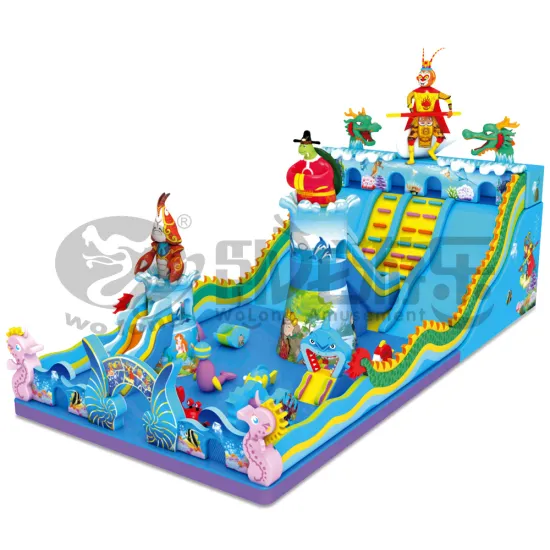 Large Bouncy Jumping Castles Slides Bouncer Playground Commercial Outdoor Kids Dry Inflatable