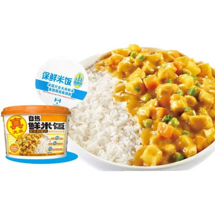 100% Real Rice Self-Heating Fresh Meal