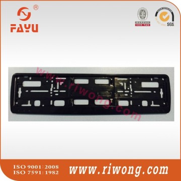 black plastic car plate frame, number plate frame, car number plate frame, NO LED FLASH