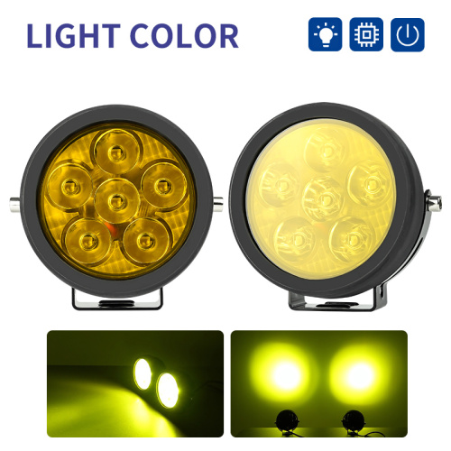LIUHJG 6LED 4 Inch Off-Road Motorcycle Spotlight