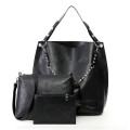 Black Custom Made Women Ladies Shopping Hand Bag