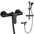 Ensemble de robinet de douche 304 en acier inoxydable noir mat