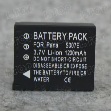 High Quality Replacement Camera Battery for Panasonic CGA-S007E Battery, China Factory Price