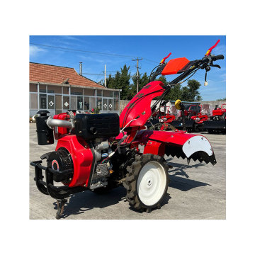 Mini Cultivator and Gasoline Corn Cultivator with 4 kW Power: Two-Wheel Tractor and Grass Cutter Tool
