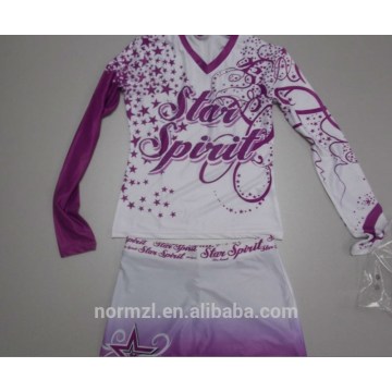 Custom dance skirts other sportswear cheerleading uniforms long sleeve cheer uniforms