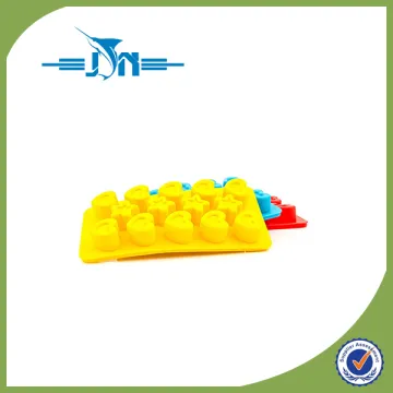 Multifunctional silicone min cake mould in heart shape with great price