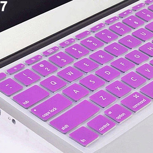 Silicone Laptop Keyboard Membrane Waterproof And Dustproof Easy To Clean Protective Film For Macbook Laptop Notebook