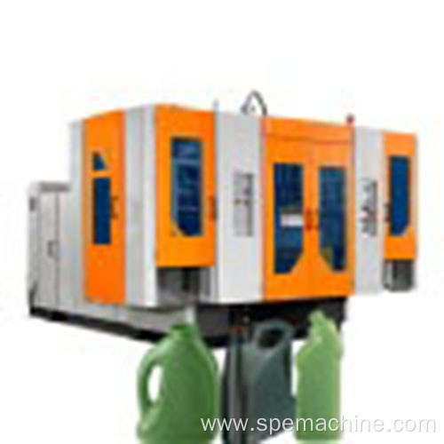 Automatic extrusion plastic bottle blowing machine