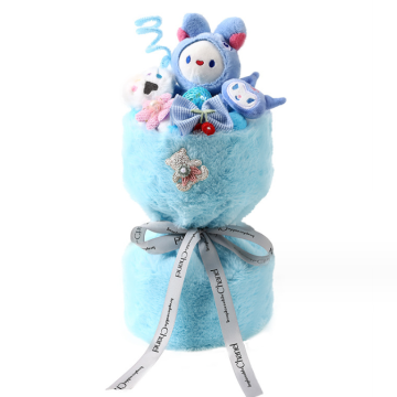 Mother's Day & Valentine's Day Gift: Soft Plush Doll Bouquets for Girls
