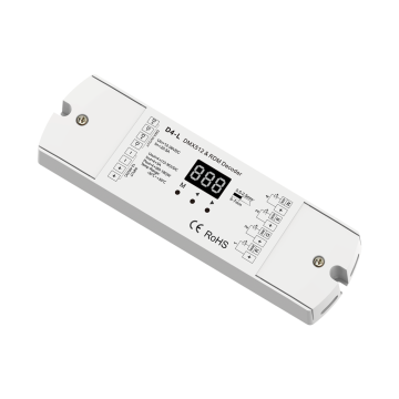 SKYDANCE D4-L RGB/RGBW DMX512 RDM Decoder DMX Receiver Controller