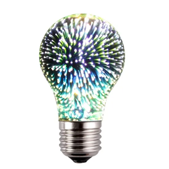 3D Firework deco led light bulb E27 ST64 A60 G95