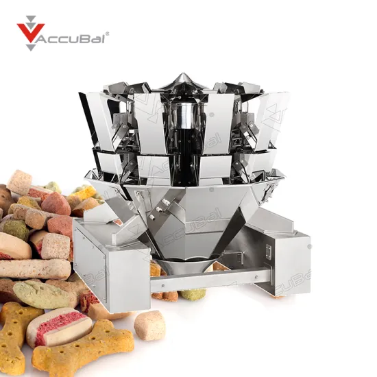10-Head Multihead Combination Weighing Scale Nut Snack Packaging Machine