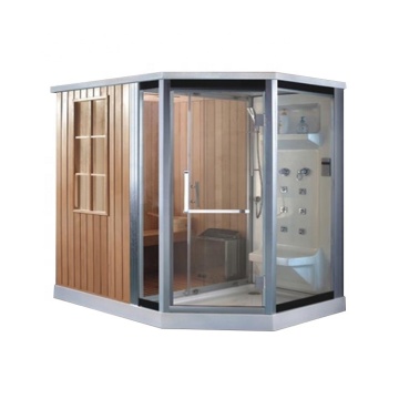Modische Sauna und Dampf -Kombination