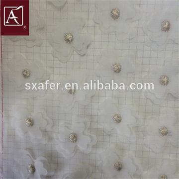 abstract Laser embroidery fabric design