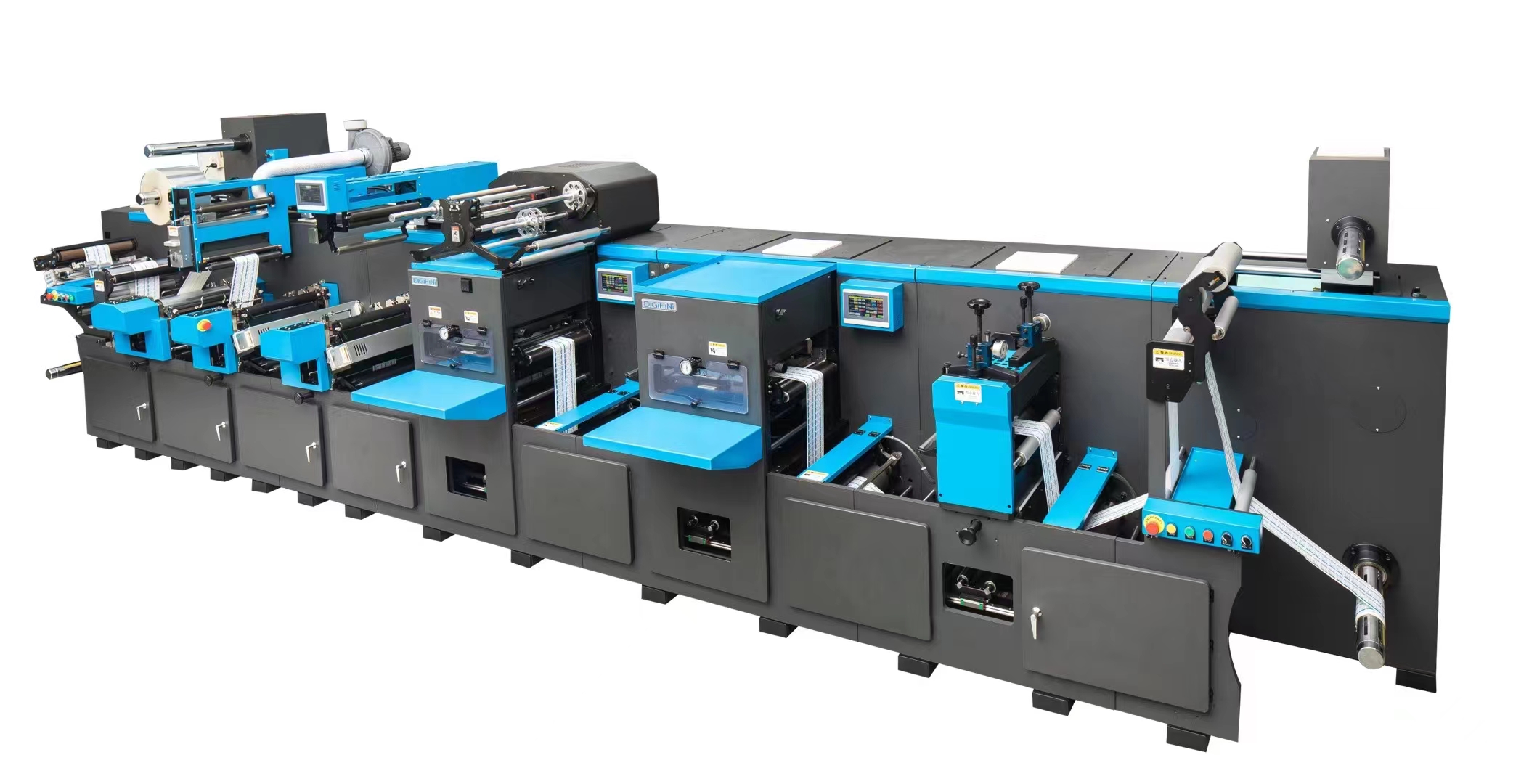Hontec Fda-350-3c: High-speed Flexographic Printing Machine With Uv ...
