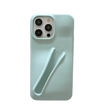 Shockproof Silicon Lip Gloss Holder Case for iPhone 12/13/14/15 Pro Max Plus