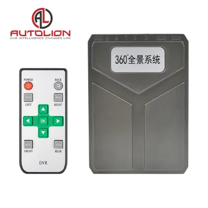 3D 360-Degree Car Parking Camera with Hidden Security Sensor