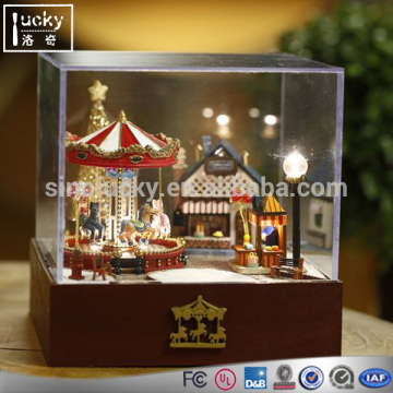 LED LIGHTING GIFT BOX AWARD CASE ACRYLIC DISPLAY CASE