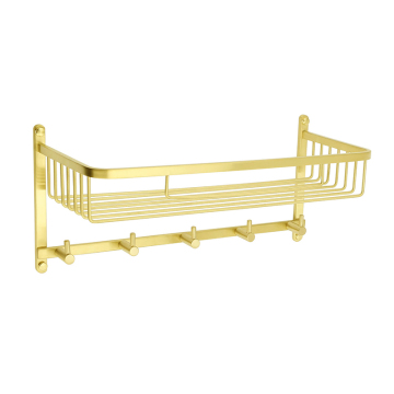 Wholesale Customized Wall-Mounted Stainless Steel Shower Caddy Bathroom Hanging Shelf