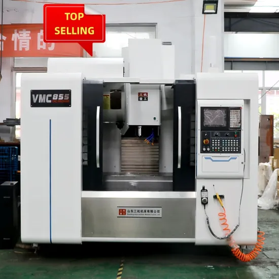 Fanuc High-Speed 5-Axis CNC Milling Machine: Automatic Metal Machining Center with VMC Technology