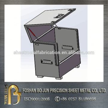 China supplier manufacture high precison two key safe box