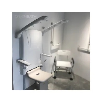 Adjustable Shower System for Elderly and Disabled - ORTONBATH Complete Set Bathroom Seating