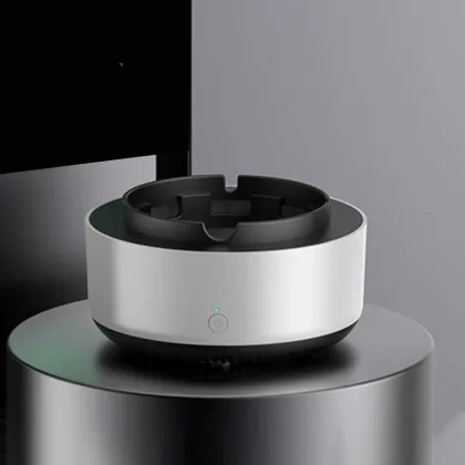 Negative Ion Smart Ashtray with Humidifier for Smoke and Dust Removal