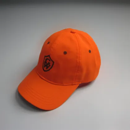 Fluorescent Orange Embroidery Baseball Cap Wholesale