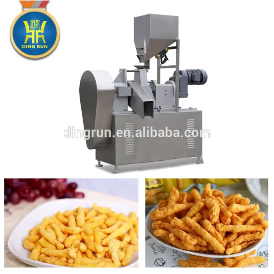 Automatic Cheeots/Kurkure Corn/Cheese Curls Snacks Nik Naks Making Machine