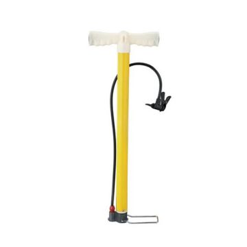 2015 Hot Sale Yellow Color Popular Bicycle Pump