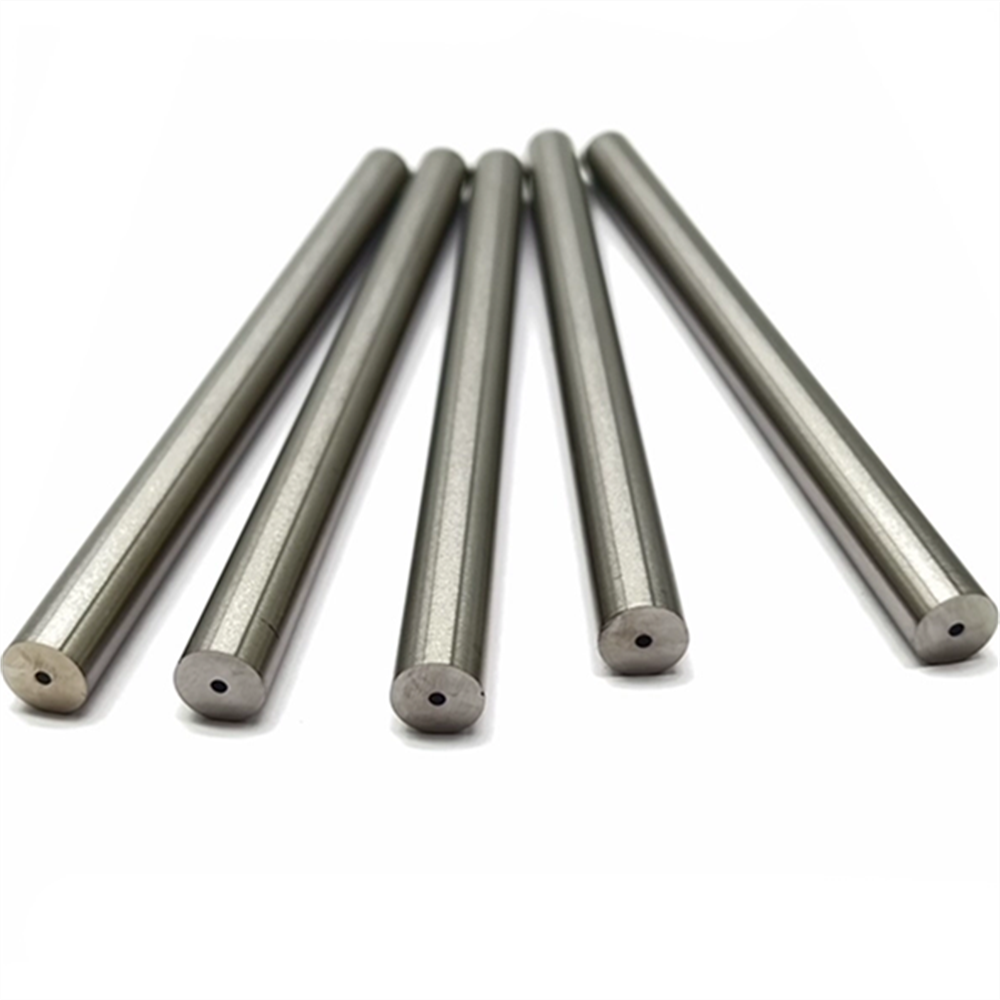 5 Cemented Carbide Round Rod With Through Holes Png