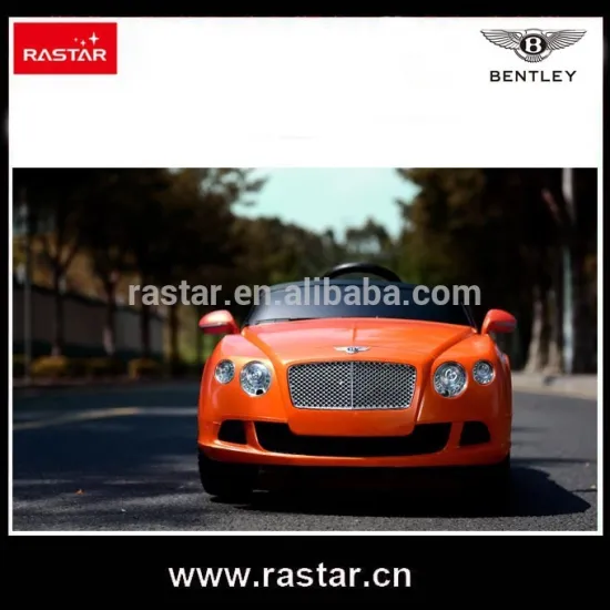 Rastar 2015 hot sell licensed ride on car 12v kids car with remote control