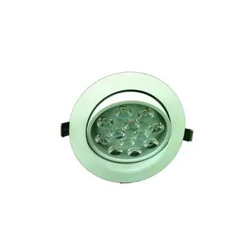12W LED Ceiling spotlight / Adjustable swivel fitting