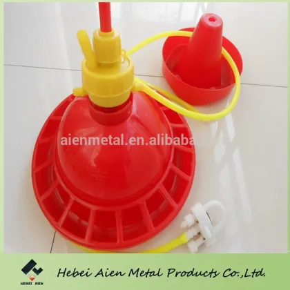 Chicken or Duck Plastic Poultry Plasson Bell Drinker