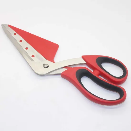 New product Pizza Scissors Spatula Pizza Cutter 2-n-1 pizza slicer server