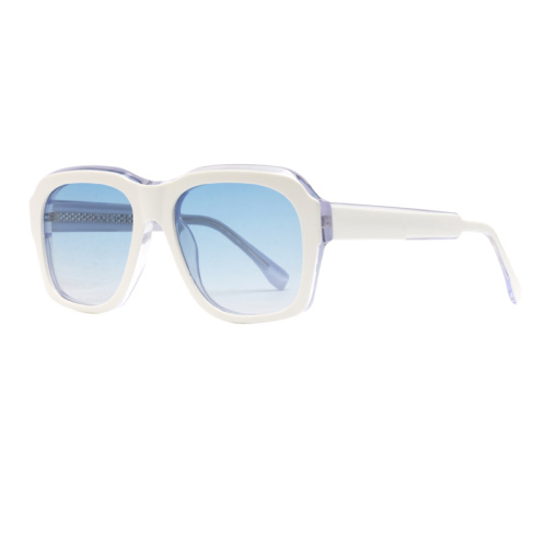 Frauen UV400 übergroße polarisierte Acetat -Farbtöne Sonnenbrille