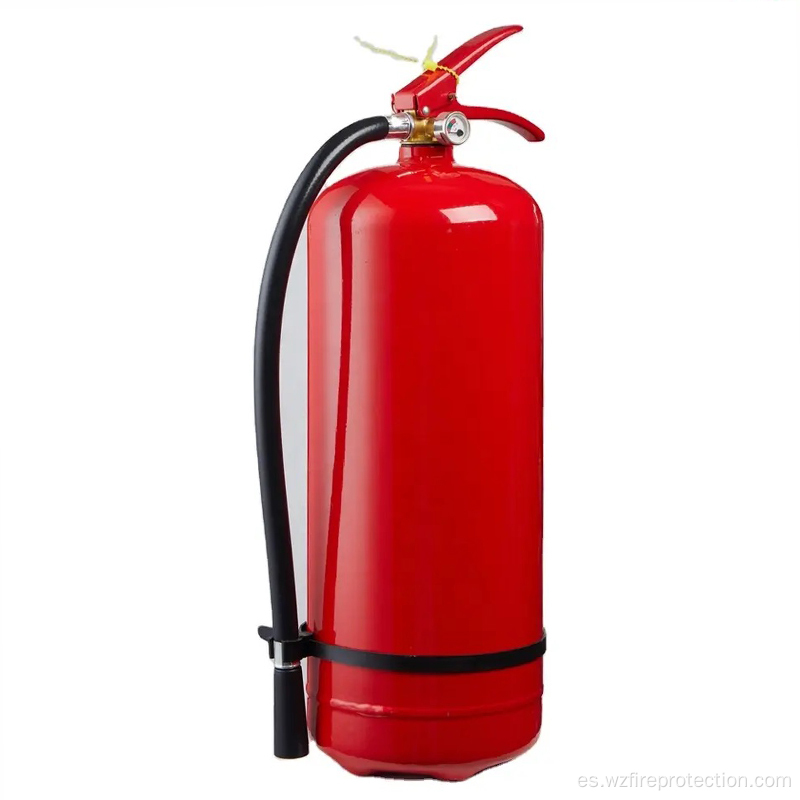 Soporte de 5 kg extintores de incendios de botella roja personalizadas